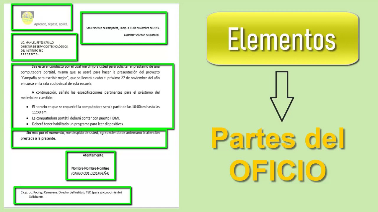 Redacta un oficio eficiente para informar Guía completa para