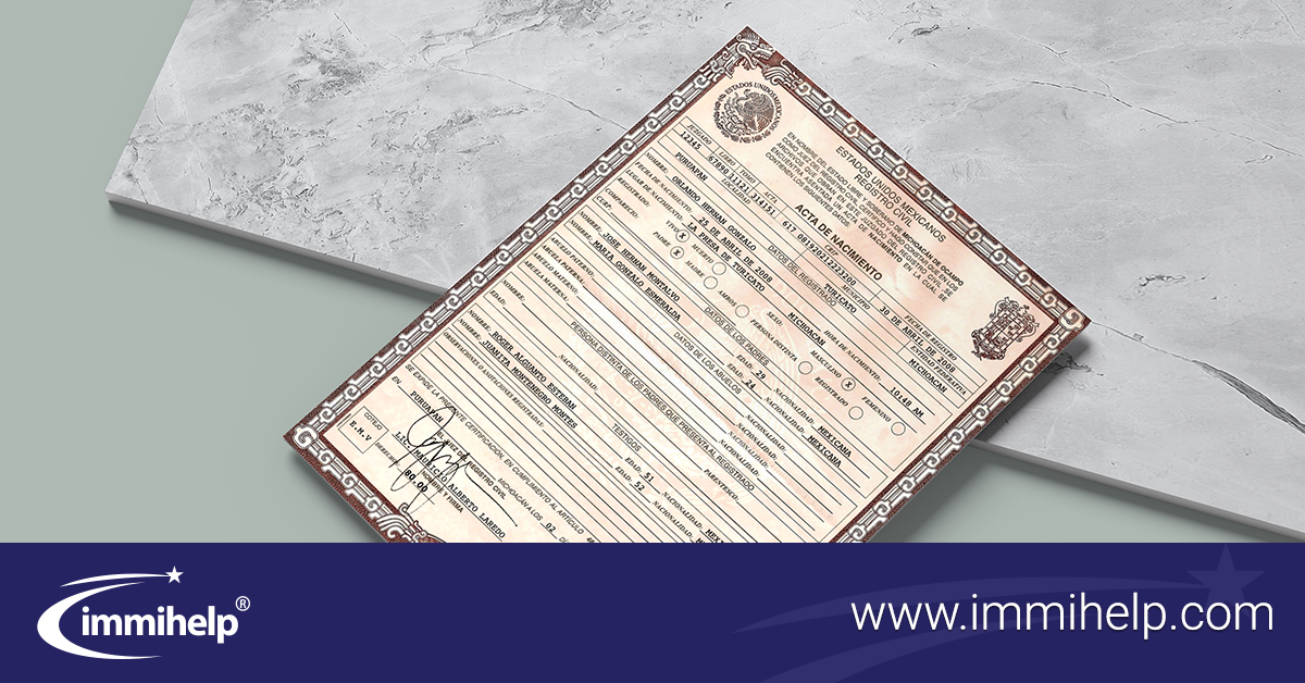 Todo lo que necesitas saber sobre el extracto de acta de nacimiento